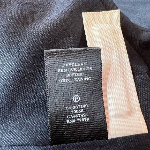 ANN TAYLOR Double Breasted Jacket in Navy Blue Size 2 - Picture 11 of 13